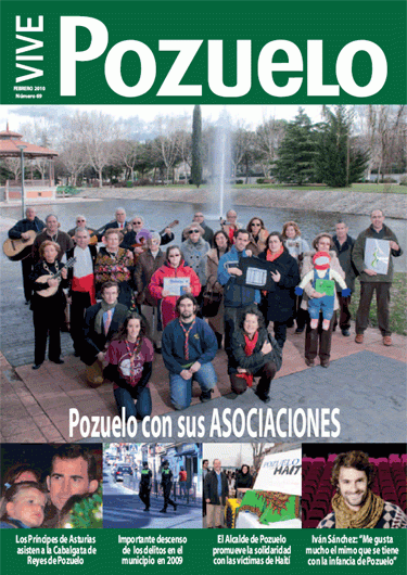 Revista municipal Vive Pozuelo,   Febrero 2010
