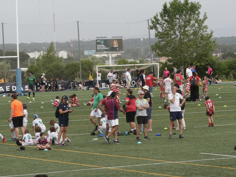 Festival de Rugby de las Escuelas Deportivas en el Valle de las Cañas