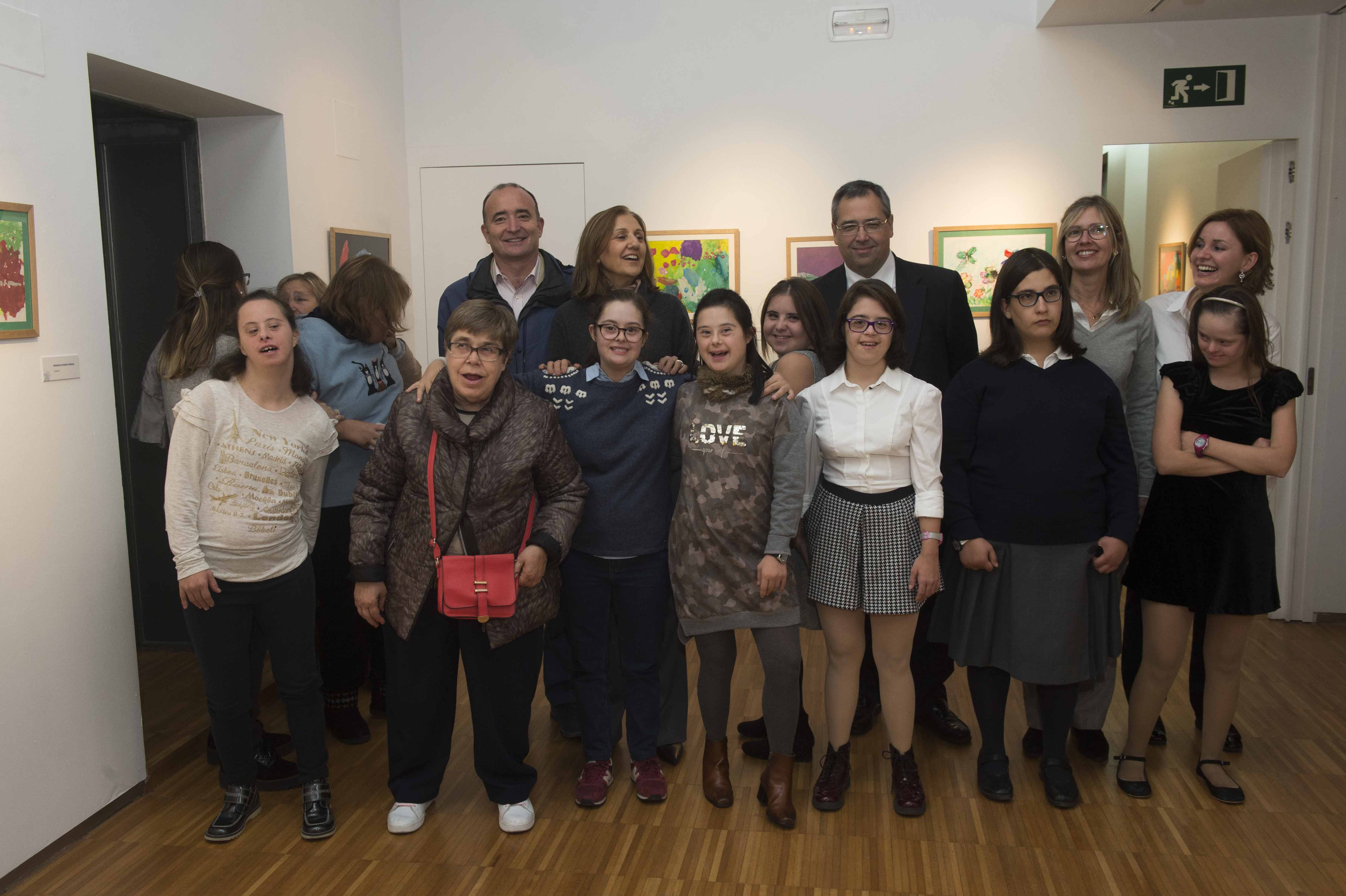 Exposición pinceles para la Inclusión