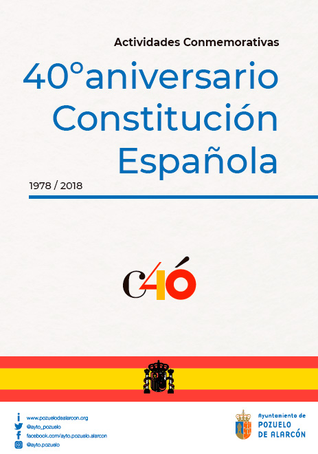 Portada 40 aniversario constitución