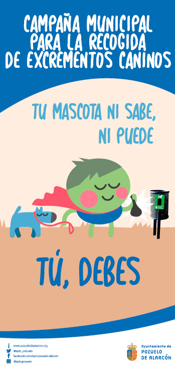 Campaña Municipal para la recogida de excrementos caninos