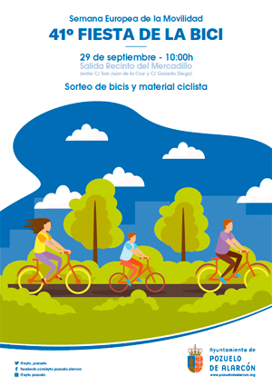 Cartel Fiesta de la Bici 2019