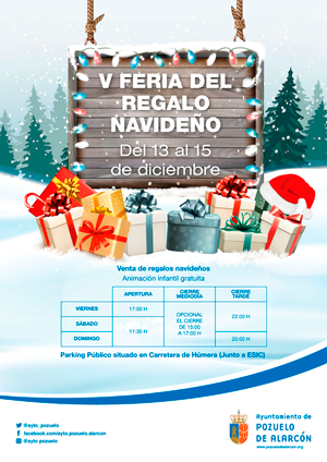 Cartel Feria del Regalo Navideño 2019