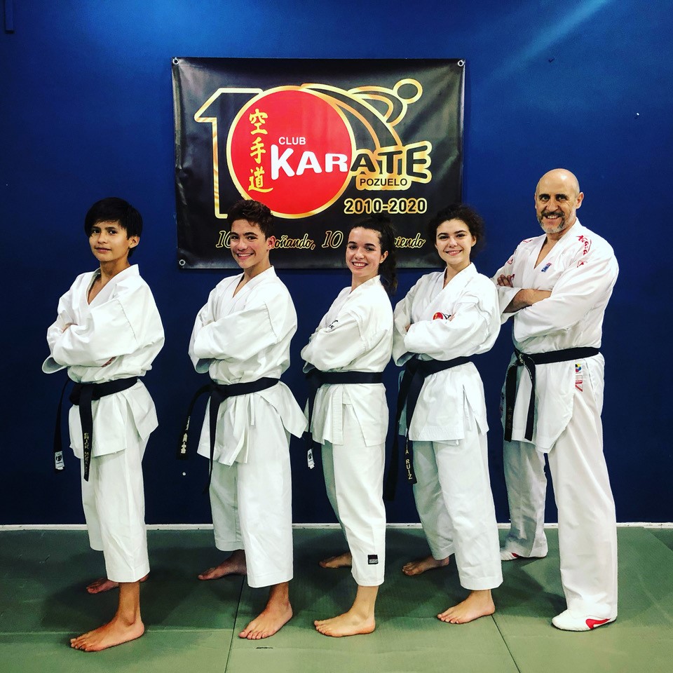 Nuevos Cintos Negros del Club Karate Pozuelo