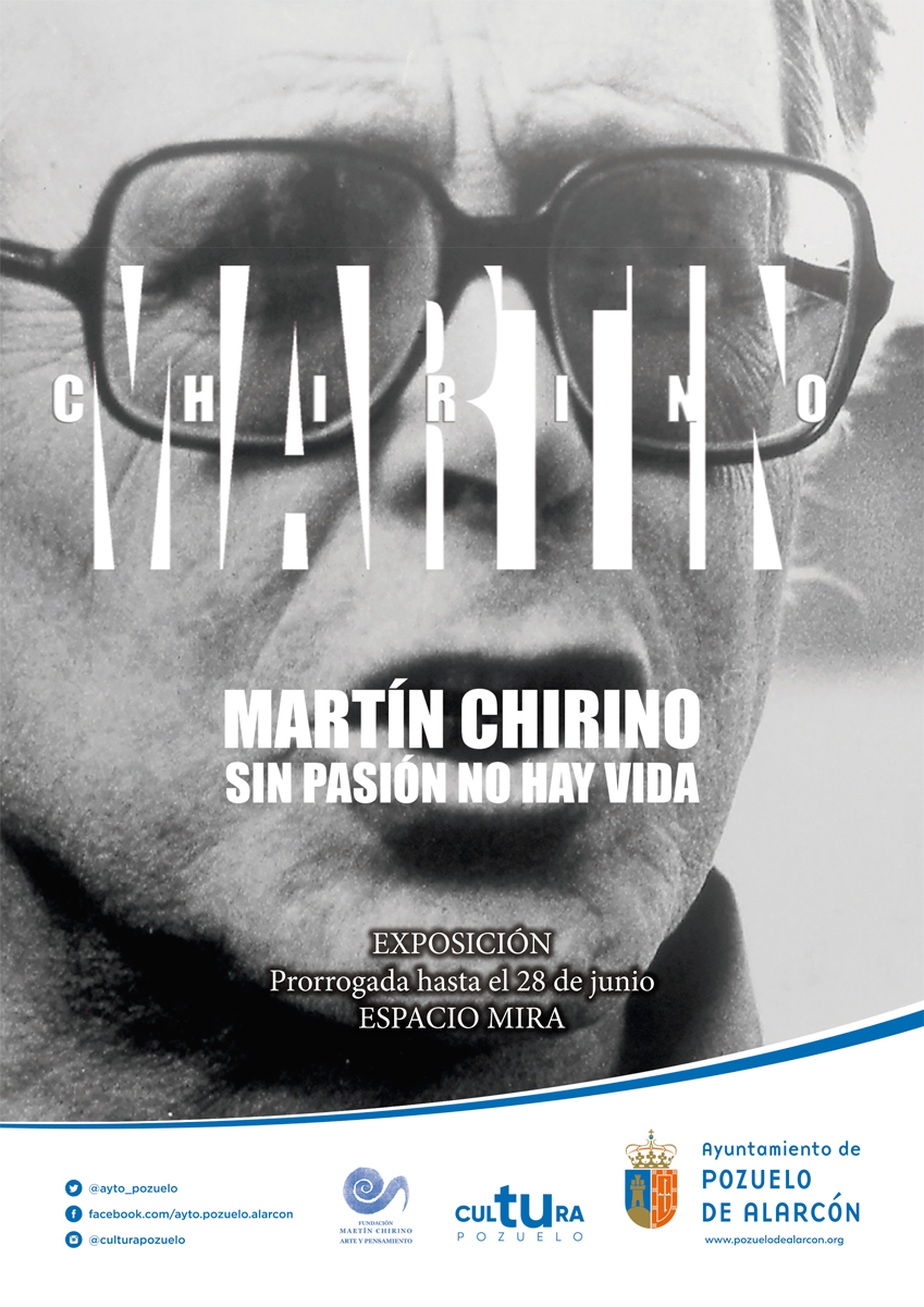 Cartel de la Exposición de Martín Chirino