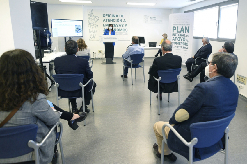 Inauguración de la oficina de atención a empresas y autónomos