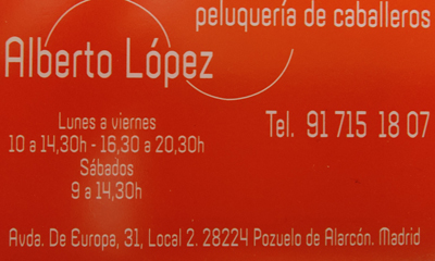 Alberto López Peluquería