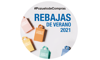 Pegatina Redonda Rebajas 2021