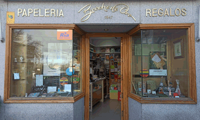 Comercio Papelería Broche de Oro