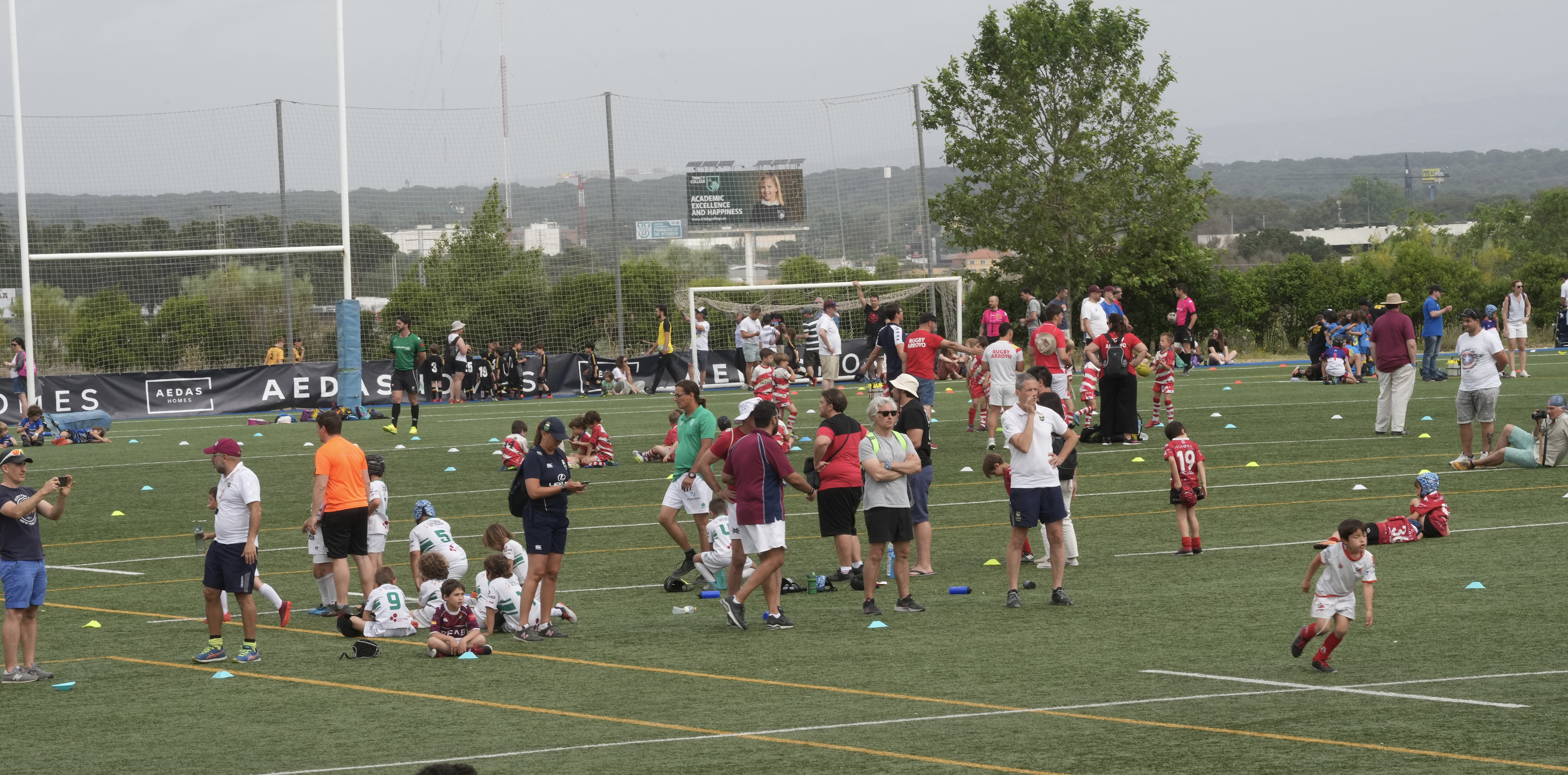 Festival de Rugby de las Escuelas Deportivas en el Valle de las Cañas