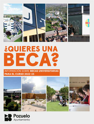 Cartel ¿quieres una beca?
