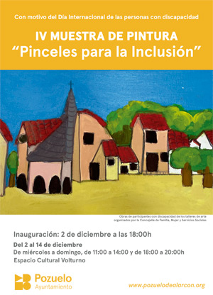 IV Muestra de pintura "Pinceles para la Inclusión"