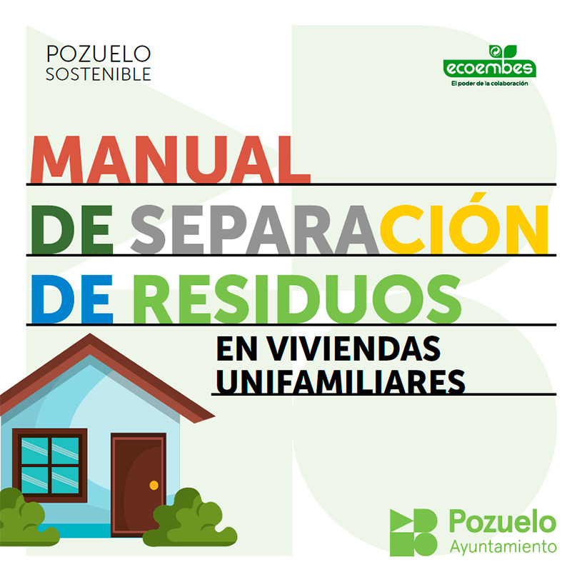 Cartel Manual de separación de residuos