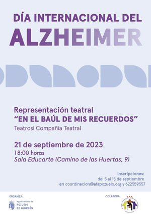 Cartel Día Mundial del Alzheimer 2023