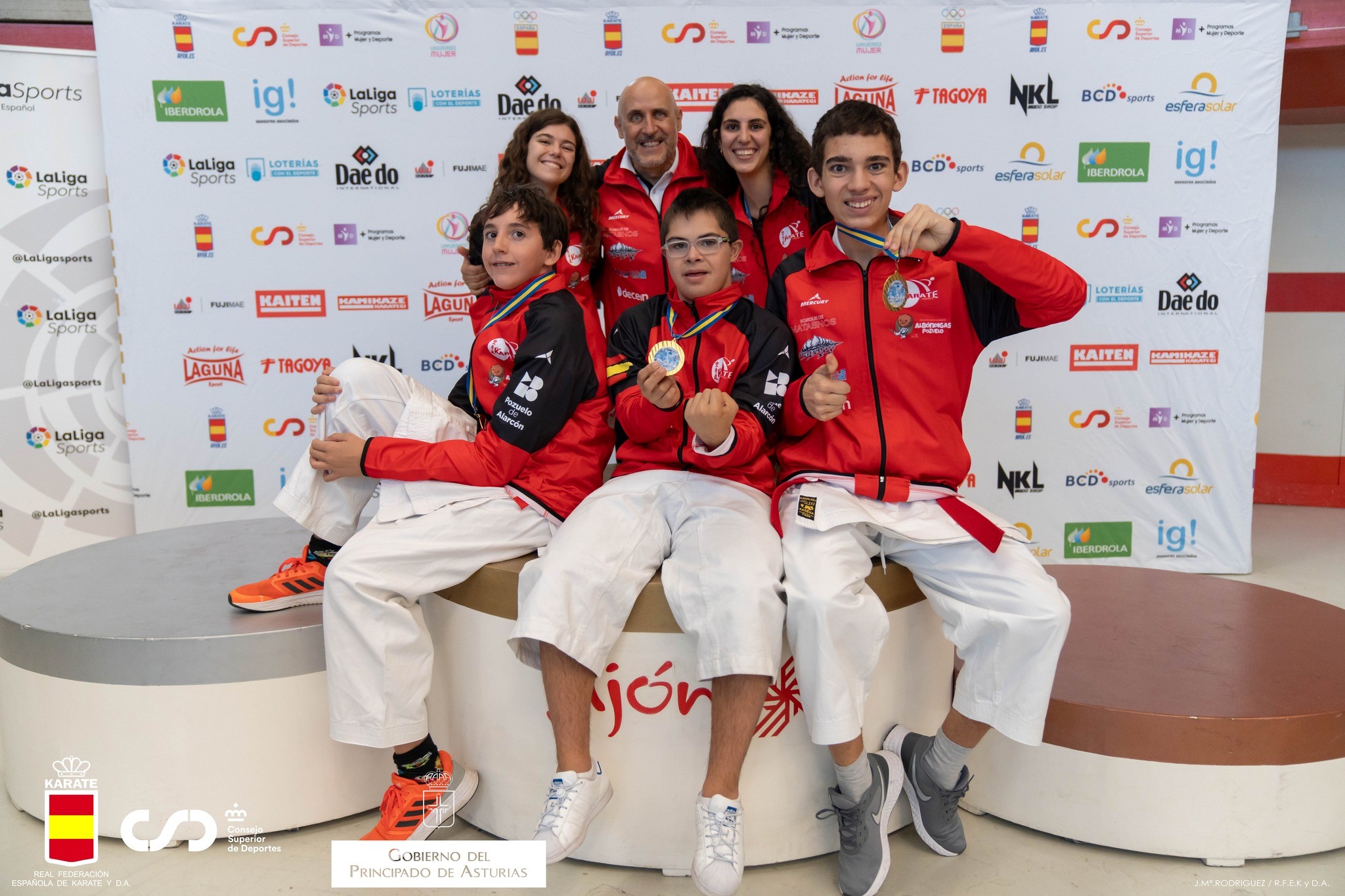 Club Veritas Pozuelo domina la Liga Nacional de Karate Masculina y Femenina Iberdrola