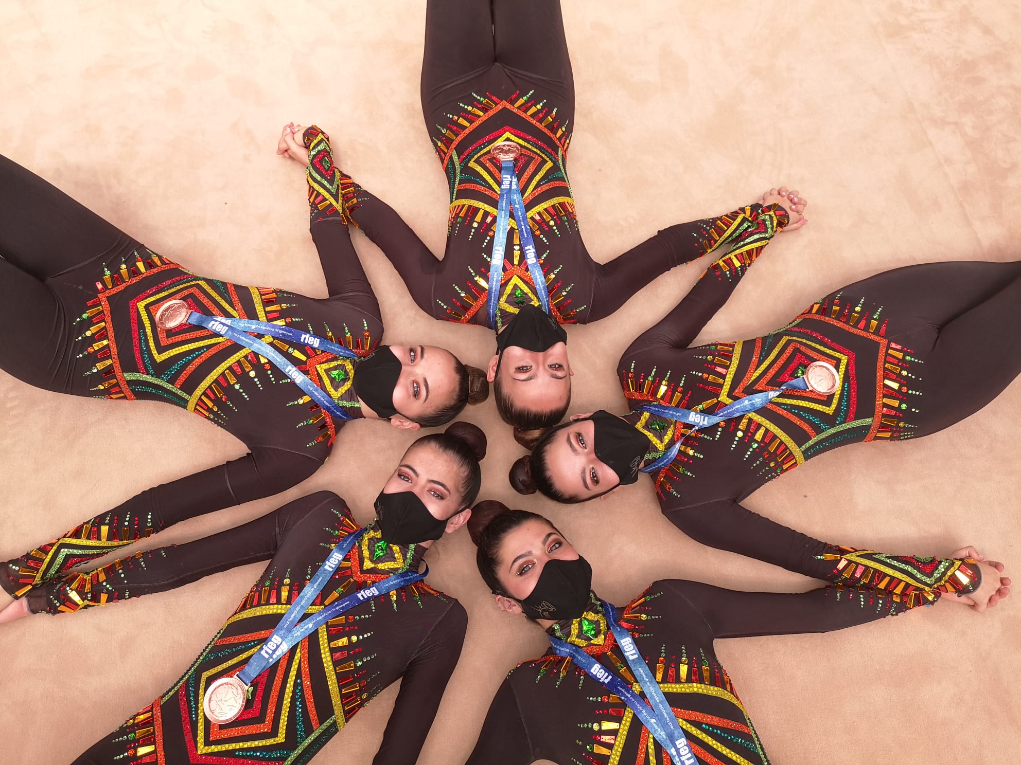 Exhibición de Gimnasia Rítmica en Pozuelo de Alarcón con motivo de la Semana Europea del Deporte