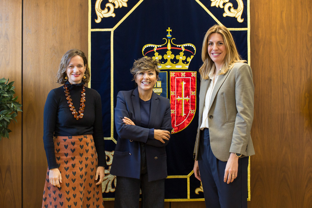 Encuentro alcaldesa con Sonsoles Ónega