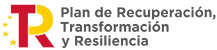 Logotipo Plan de Recuperación, Transformación y Resiliencia