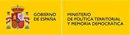 Logotipo del Ministerio de Política Territorial y Memoria Democrática