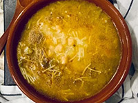 Sopa de cocido