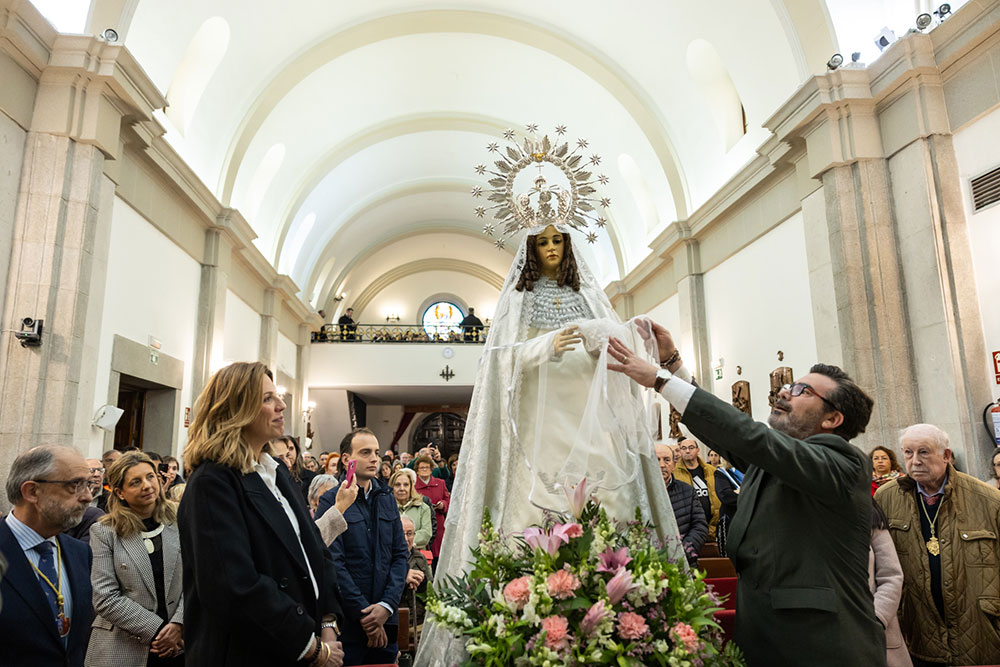 La alcaldesa en la celebración del Domingo de resurrección