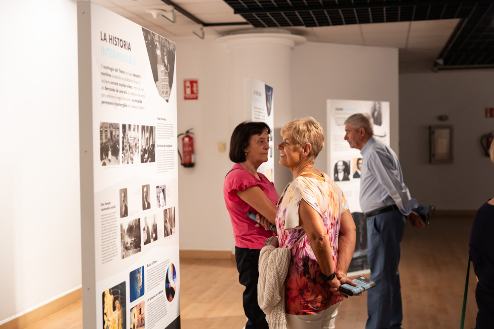 Exposición Los diez del Titanic