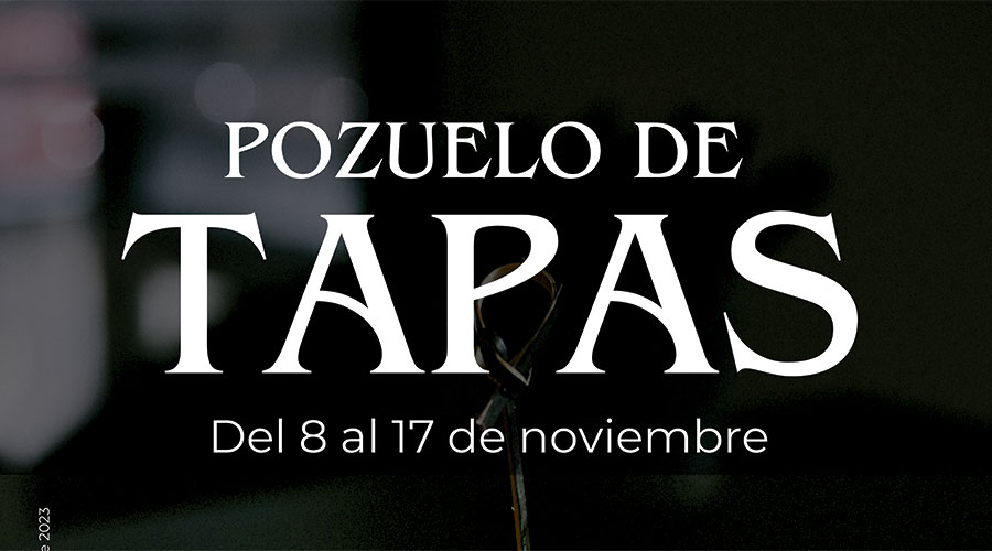 Cartel pozuelo de tapas noviembre 2024