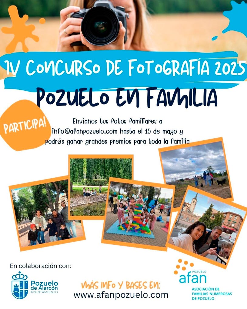 Concurso de Fotografía “Pozuelo en Familia”