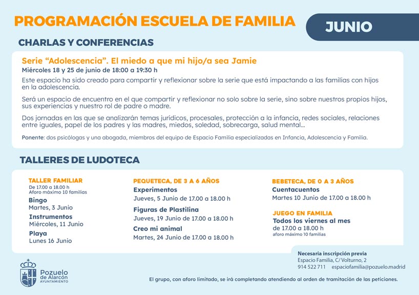 Programación de Junio