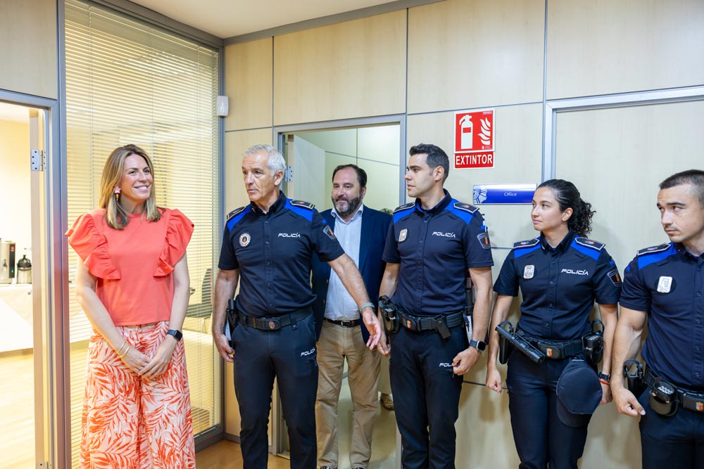 Policías municipales