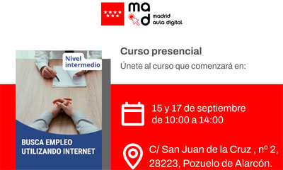 cartel busca empleo