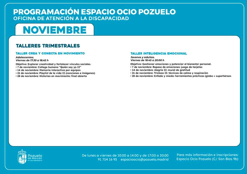 Trimestrales noviembre