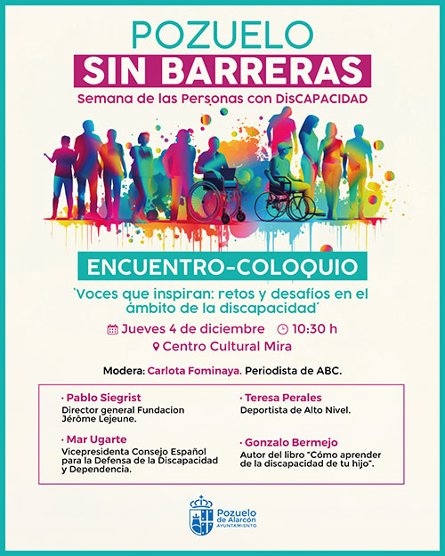 Encuentro - Coloquio “Voces que inspiran: retos y desafíos en el ámbito de la discapacidad”