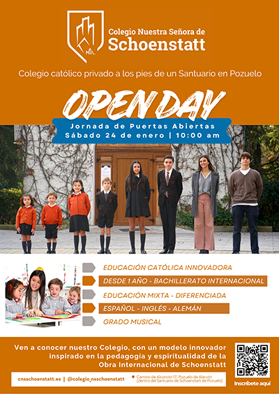 Cartel recortado Colegio Nuestra Señora de Schoenstatt