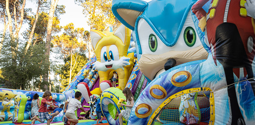 Actividades infantiles hinchables