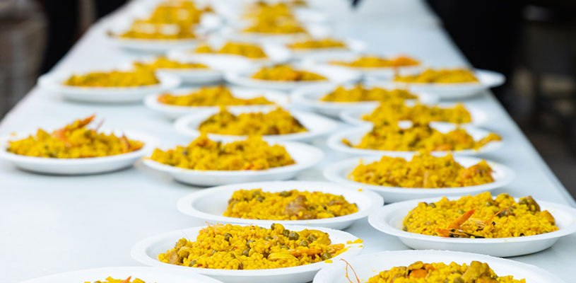 Paella popular