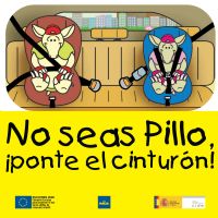 No seas Pillo, ¡Ponte el cinturón!