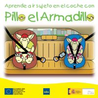Aprende a ir sujeto en el coche con Pillo el Armadillo