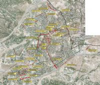 Mapa de la operación asfalto