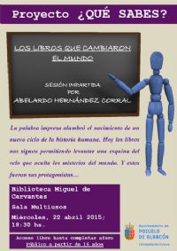 Proyecto ¿Qué sabes?: Los libros que cambiaron el mundo