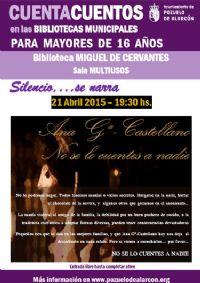 Silencio se narra: No se lo cuentes a nadie