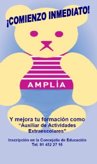 Cartel del Programa formativo AMPLÍA