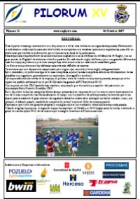 Revista del club de Rugby Pozuelo Boadilla