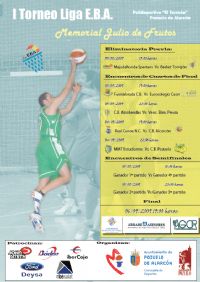 Cartel del I Torneo Liga E.B.A. Memorial Julio de Frutos