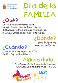 Cartel del Día Internacional de la Familia