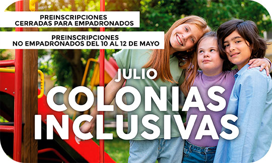 Colonias inclusivas 2025