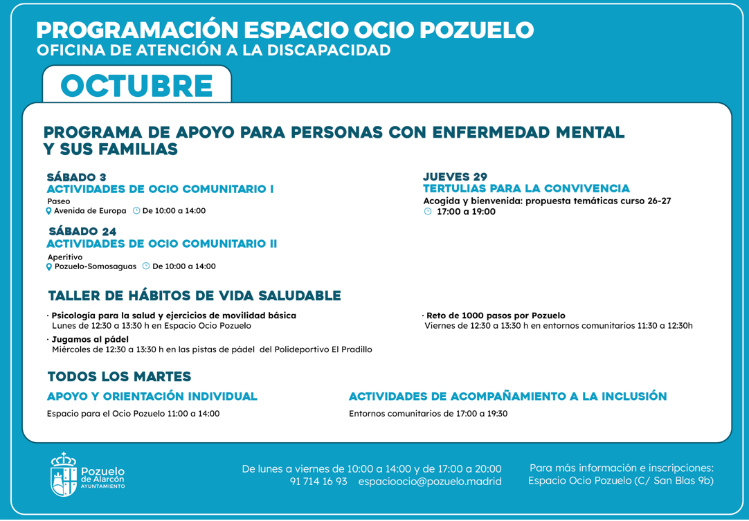 programa DM octubre 2026