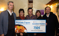Susana Pérez Quislant entrega el segundo premio de Pozuelo de Tapas al Restaurante +QTapas (Se abre en ventana nueva)