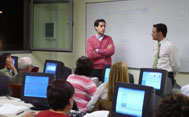 Los alumnos durante el taller de igualdad (Se abre en ventana nueva)