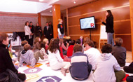 Un ade las actividades que se relizaron en el Colegio Liceo Sorolla con motivo de la campaña '¡Muévete y respeta!' (Se abre en ventana nueva)